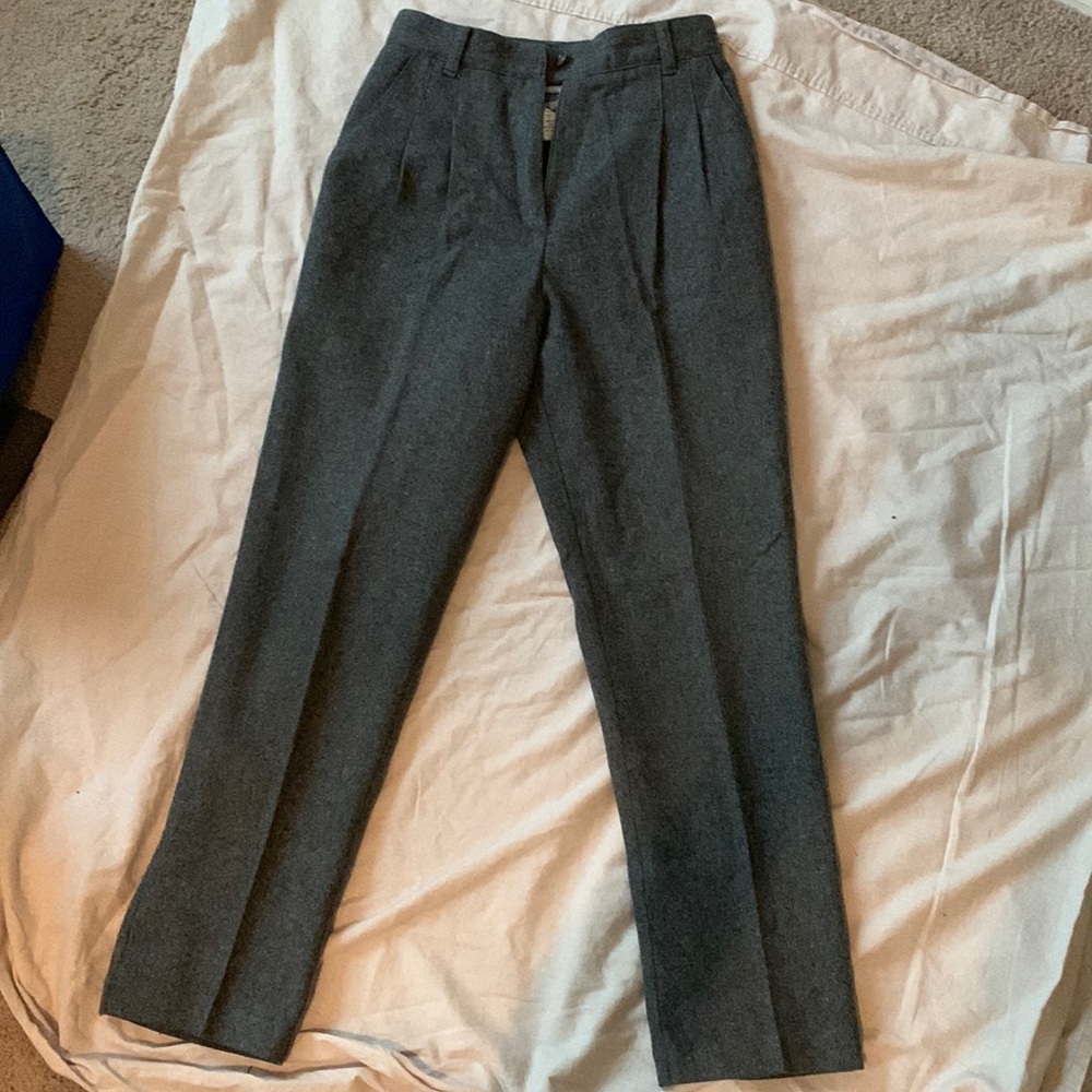 Grey trousers!